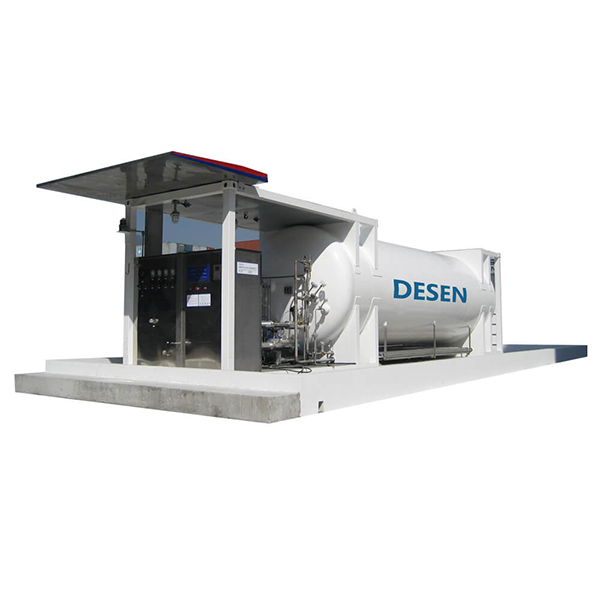 محمولة 5 طن أو 10 طن LPG Skid Plant Dispenser-2